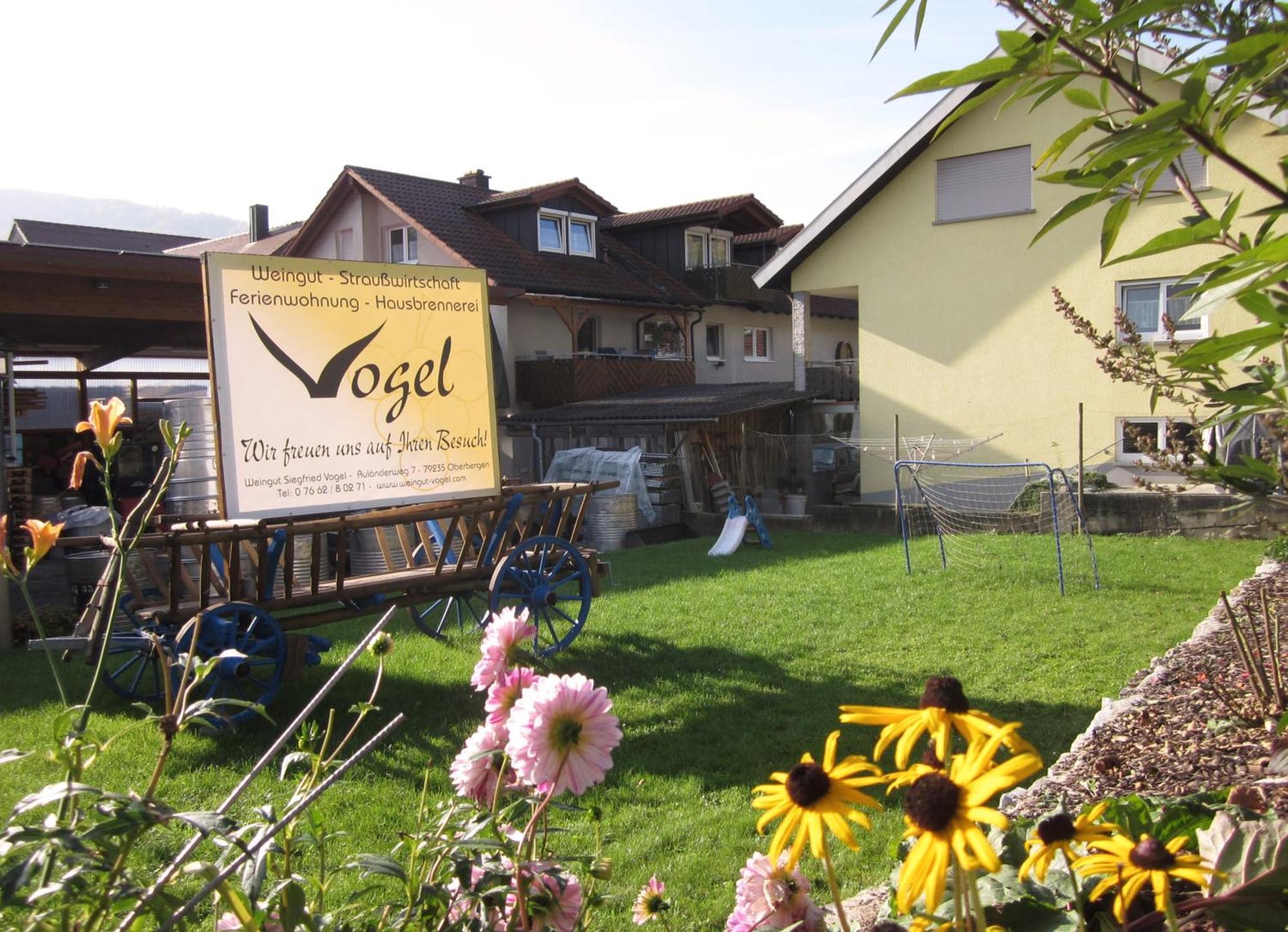 דירות ווגטסבורג Weingut & Strausswirtschaft Vogel מראה חיצוני תמונה